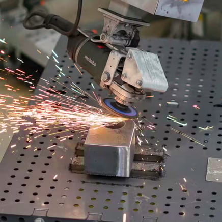 Part Deburring and Material Handling